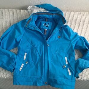 NEYELLE BLUE LIGHTWEIGHT WOMANS JACKET SIZE PS